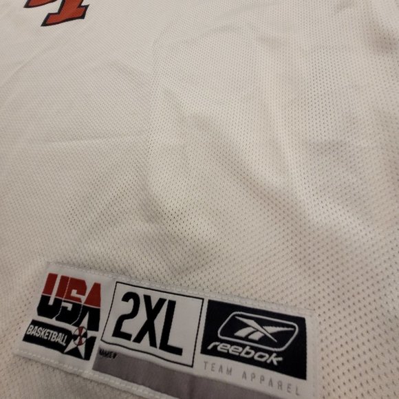 *RARE* USA Basketball -  2002 Michael Finley Jersey - Reebok Replica - Size 2XL - Picture 4 of 4